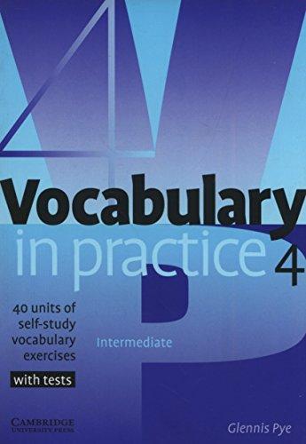 

Словарь Vocabulary in Practice 4 ISBN 9780521753760