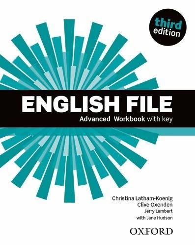 

Рабочая тетрадь English File 3rd Edition Advanced workbook with Key ISBN 9780194502177