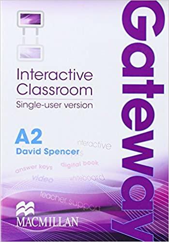 

Gateway A2 Interactive Classroom CD-ROM ISBN 9780230723429