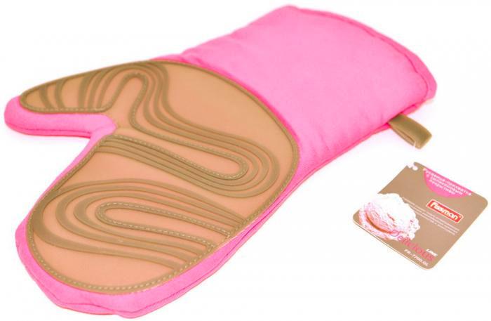 

Кухонная рукавица Pink, хлопок с силиконовой вставкой Fissman (TР01632315904)