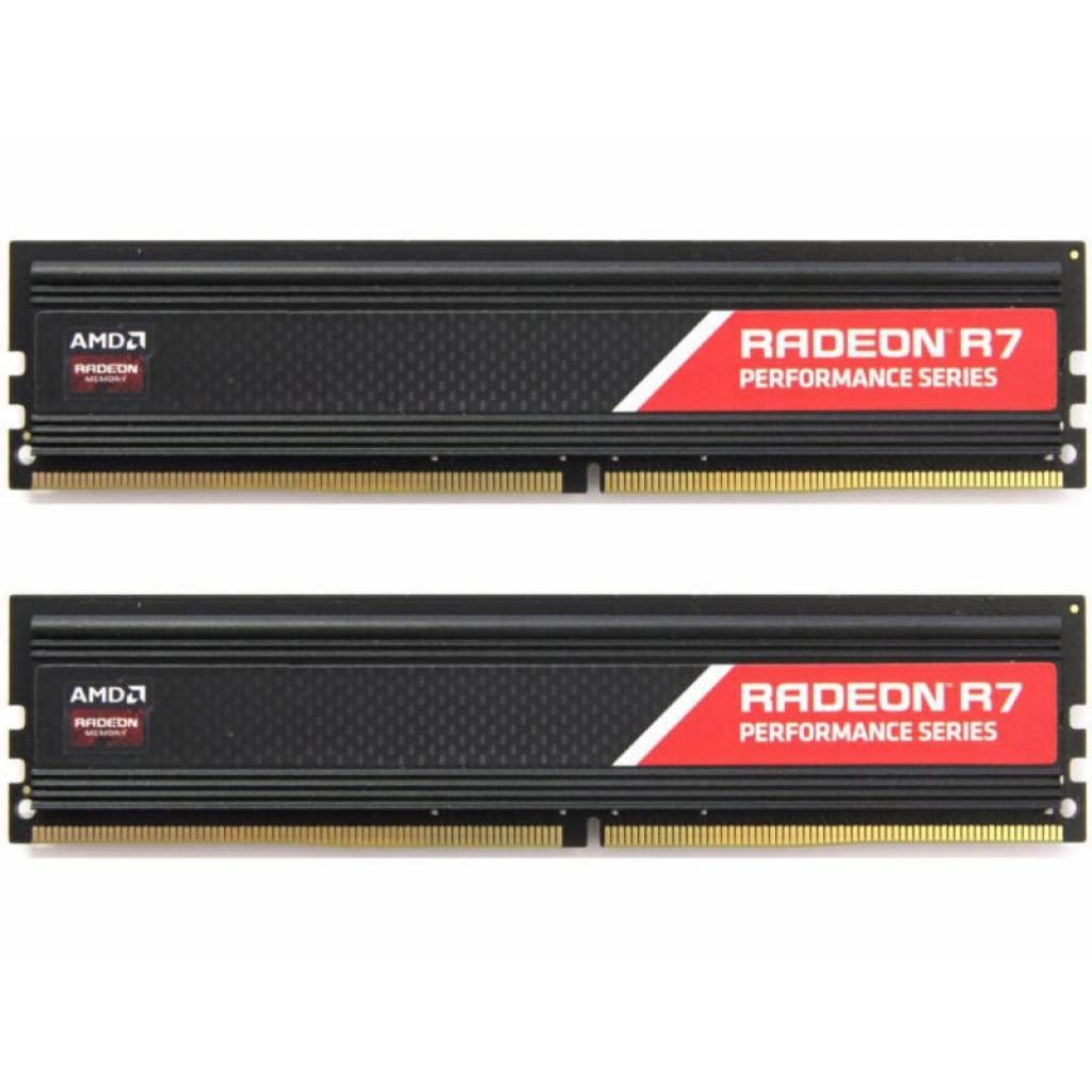 

Модуль пам&яті для комп&ютера DDR4 8GB (2x4GB) 2400 MHz Radeon R7 AMD (R7S48G2400U1K)
