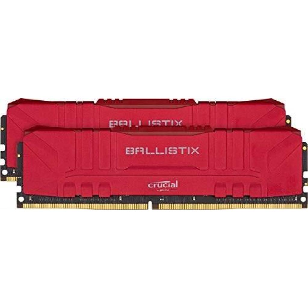 

Модуль пам'яті для комп'ютера DDR4 16GB (2x8GB) 3600 MHz Ballistix Red MICRON (BL2K8G36C16U4R)