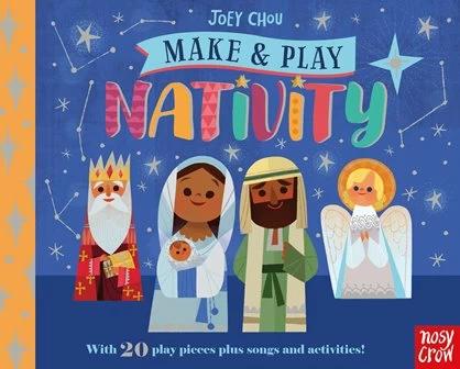 

Книга с поделками Make and Play: Nativity Joey Chou ISBN 9781788000062