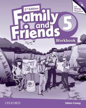 

Рабочая тетрадь Family & Friends 2nd Edition 5 Workbook + Online Practice
