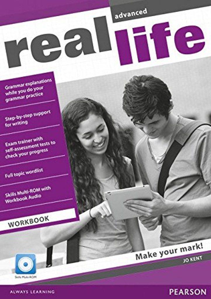 

Рабочая тетрадь Real Life Advanced: Workbook with Multi-ROM ISBN 9781408239445