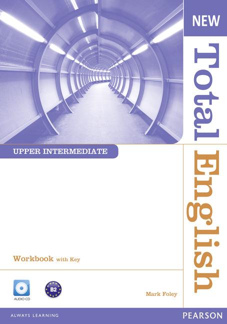 

Рабочая тетрадь Total English New Upper-Interm Workbook with key with Audio CD ISBN 9781408267417