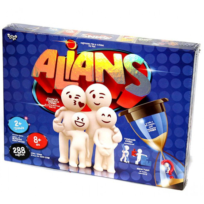 

Настольная развлекательная игра Алиас на 1260 слов Allias Danko Toys (ALN-01U)