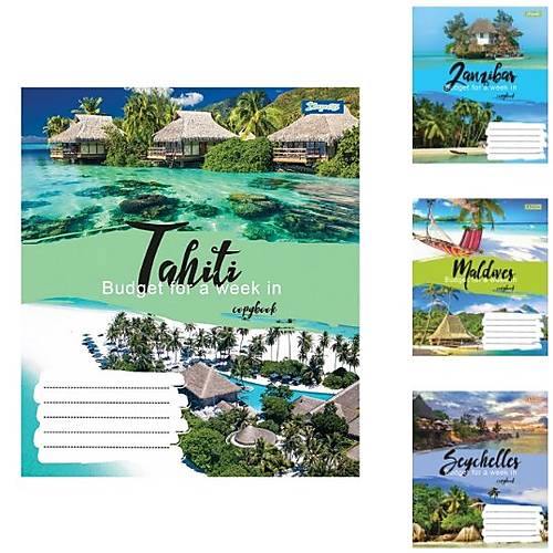 

Тетрадь А5 36л в линию "BEST TRAVEL" 15шт в упак 1 Вересня (764112)