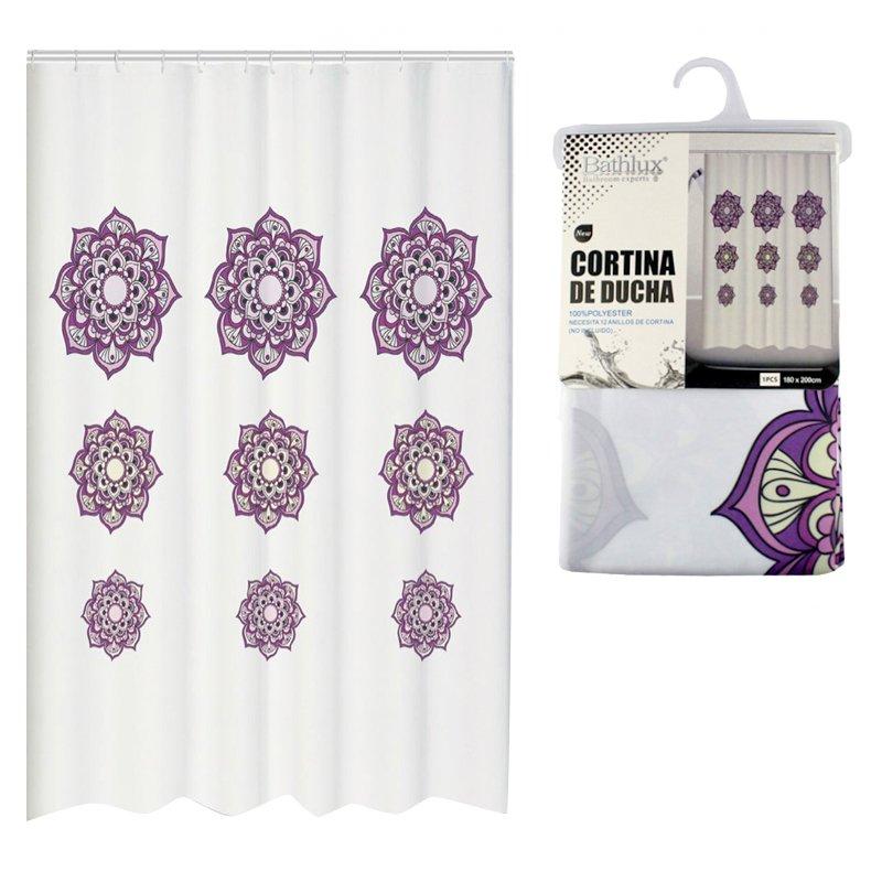 

Занавеска в ванную Bathlux Flor de clasico 60508 (132634)