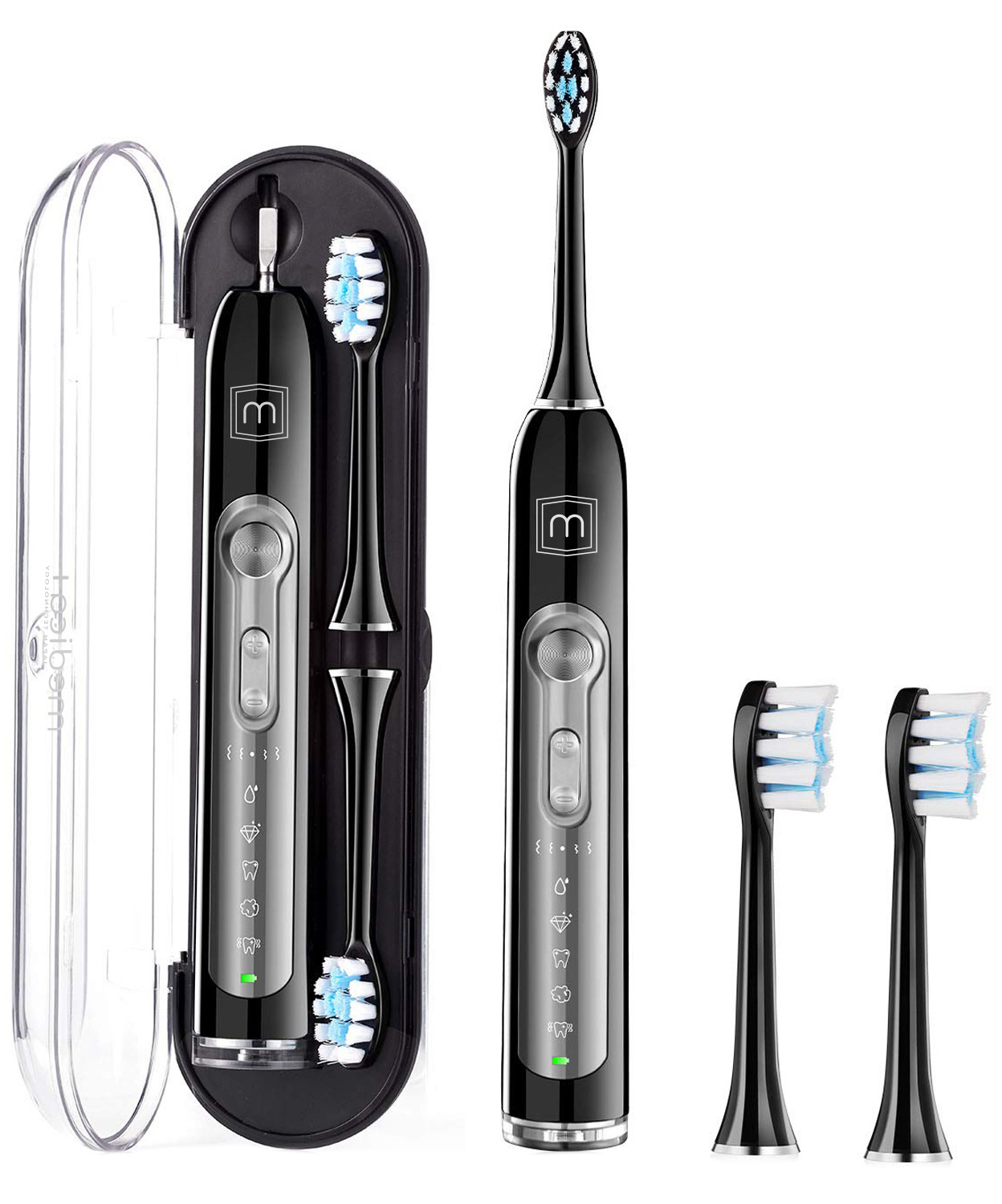 

Электрическая зубная щетка Medica-Plus PROBRUSH 9.0 Black