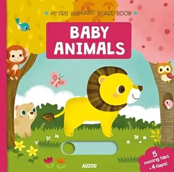 

Книга с окошками My First Animated Board Book: Baby Animals Yu-Hsuan Yuang ISBN 9782733859797