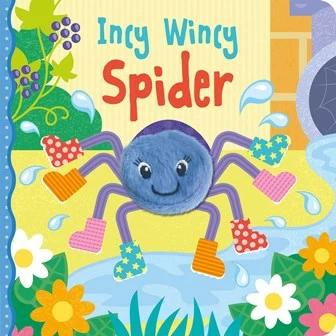 

Книга с пальчиковой куклой Finger Puppet Books: Incy Wincy Spider Carrie Hennon, Jenny Copper ISBN 9781789581591