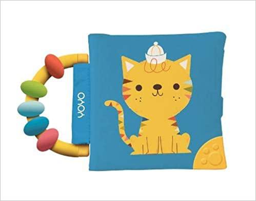 

Мягкая книга My Soft Rattle and Teether Book: Cat ISBN 9789463781077