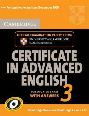 

Книга CAE 3 Self-study Pack for updated exam ISBN 9780521739160
