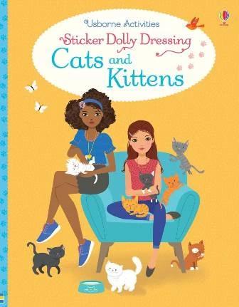 

Книга с наклейками Sticker Dolly Dressing: Cats and Kittens Antonia Miller, Lucy Bowman ISBN 9781474939638