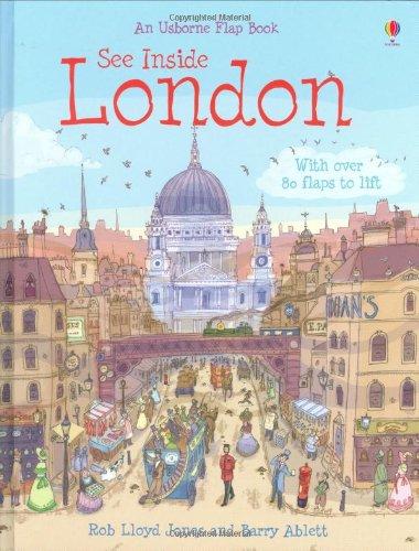 

Книга с окошками See inside London Barry Ablett, Rob Lloyd Jones ISBN 9780746077535