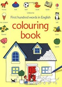 

Книга First 100 Words in English. Colouring Book Amery, H ISBN 9781409500445