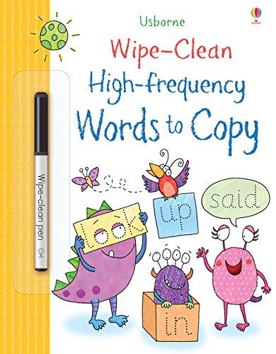 

Книга с маркером Wipe-Clean High-Frequency Words to Copy Gareth Williams, Hannah Watson ISBN 9781474922333