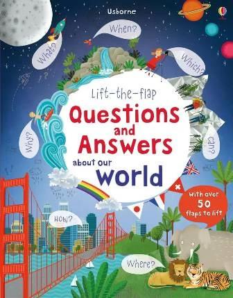 

Книга с окошками Lift-the-Flap Questions and Answers about Our World Katie Daynes, Marie-Eve Tremblay ISBN 9781409582151