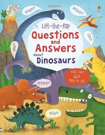 

Книга с окошками Lift-the-Flap Questions and Answers about Dinosaurs Katie Daynes, Marie-Eve Tremblay ISBN 9781409582144