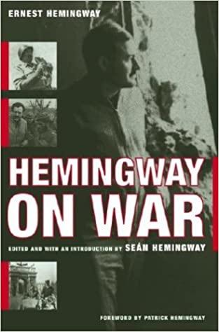 

Книга Hemingway on War Ernest Hemingway ISBN 9780099583189