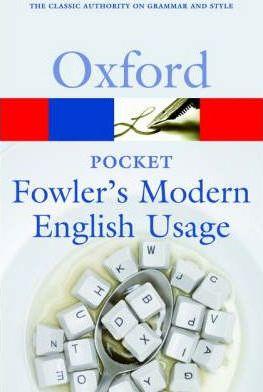 

Книга Pocket Fowlers Modern English Usage 2ed ISBN 9780199232581