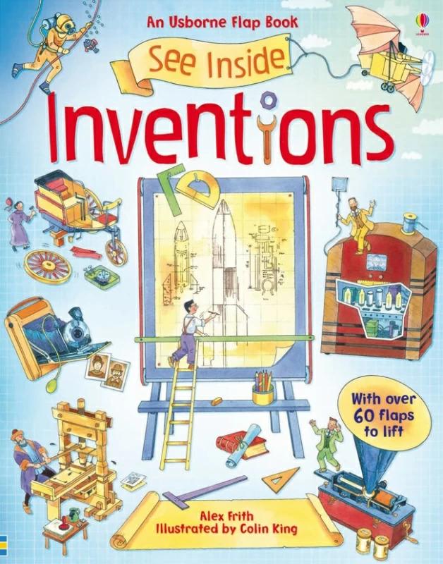 

Книга с окошками See inside Inventions Alex Frith, Colin King ISBN 9781409532729