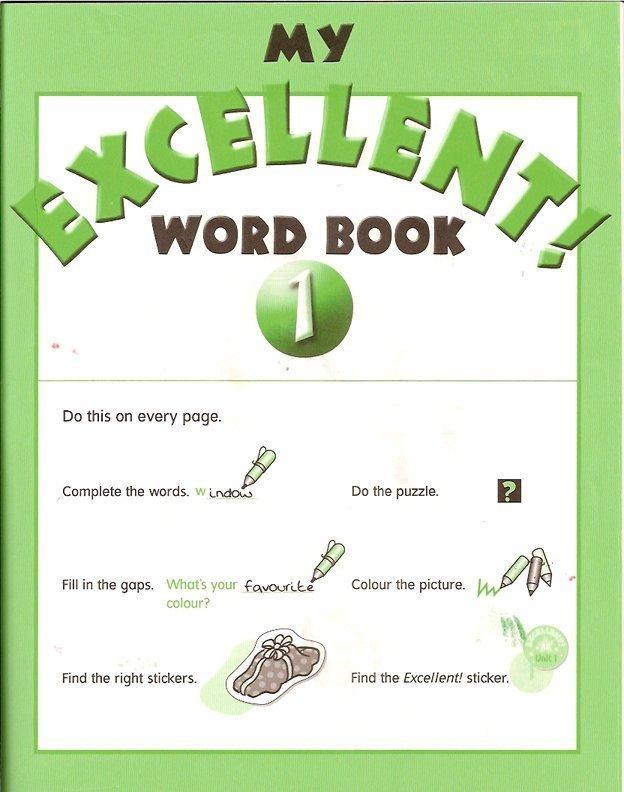 

Рабочая тетрадь Excellent 1 Workbook ISBN 9780582778351