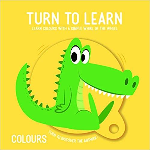 

Книга с движущимися элементами Turn to Learn Colours ISBN 9789463780988