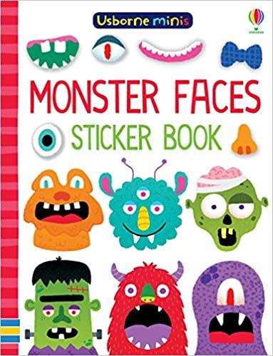 

Книга с наклейками Monster Faces Sticker Book Krysia Ellis, Sam Smith ISBN 9781474960311