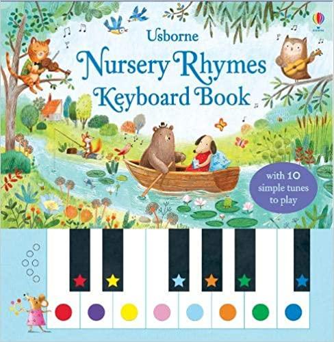 

Книга со звуковыми эффектами Nursery Rhymes Keyboard Book Ag Jatkowska, Anthony Marks, Sam Taplin ISBN 9781474967570