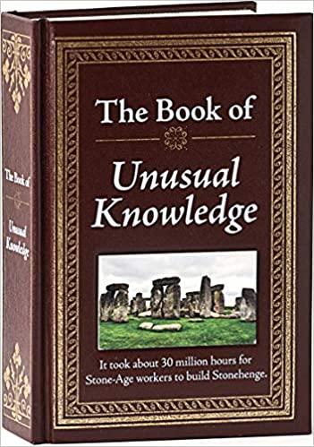 

Книга The Book of Unusual Knowledge ISBN 9781450845809