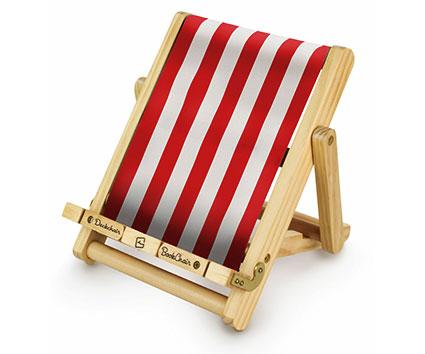 

Подставка Deckchair Bookchair Stripy Red ISBN 5060213015579