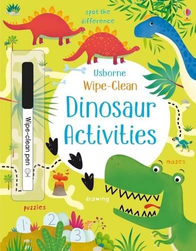 

Книга с маркером Wipe-Clean Dinosaur Activities Dania Florino, Kirsteen Robson ISBN 9781474919012