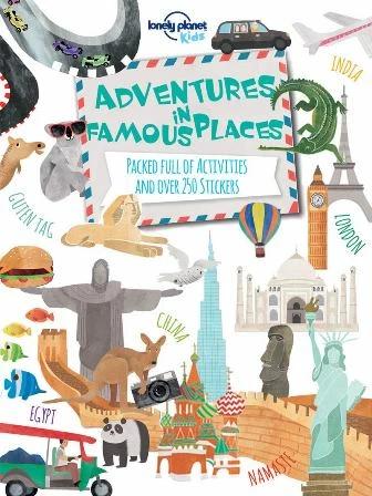 

Книга с наклейками Adventures in Famous Places ISBN 9781743607794