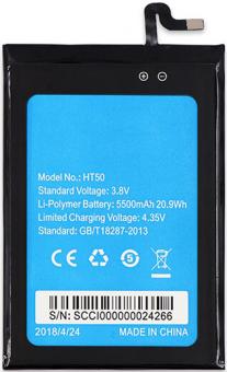 

Аккумулятор к телефону Doogee HT50 | HT50 Pro 5500mAh