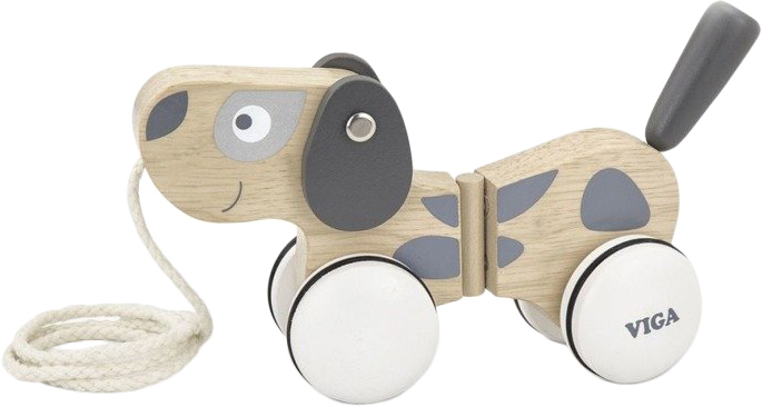 

Каталка Viga Toys Щенок (51614) (6934510516147)