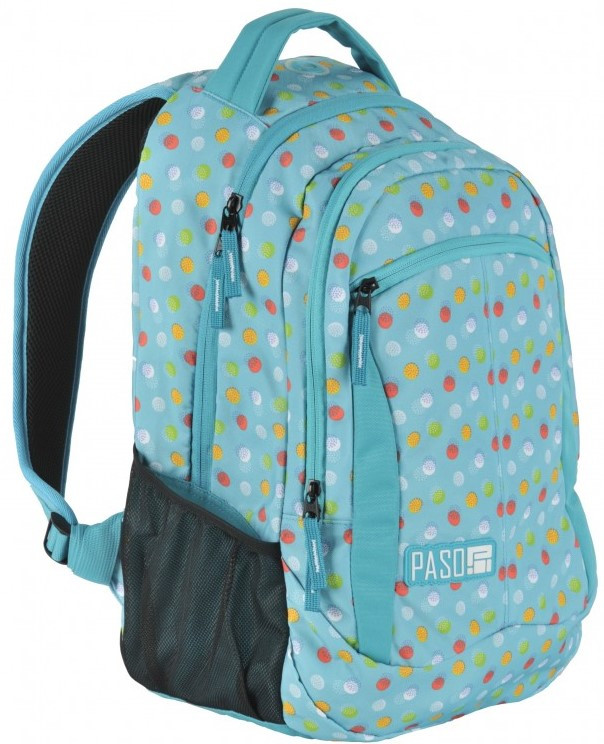 

Яркий городской рюкзак PASO 22L supersumka (TР01217-2808UB)