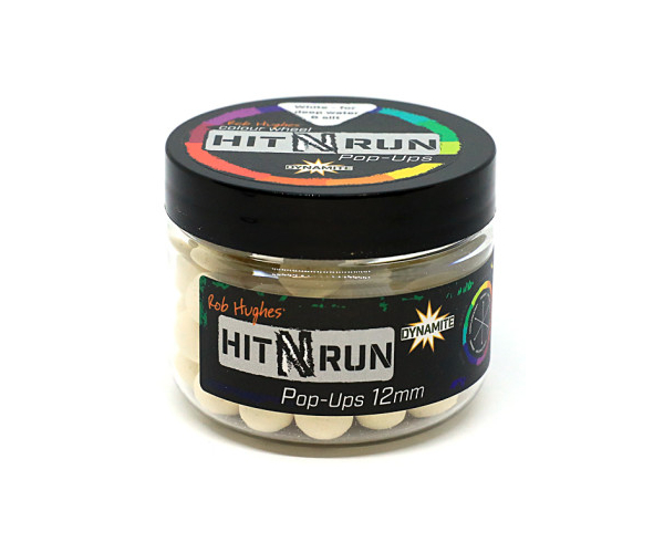 

Бойлы Dynamite Pop-Up Hit N` Run White 12mm (арт.19191007628)