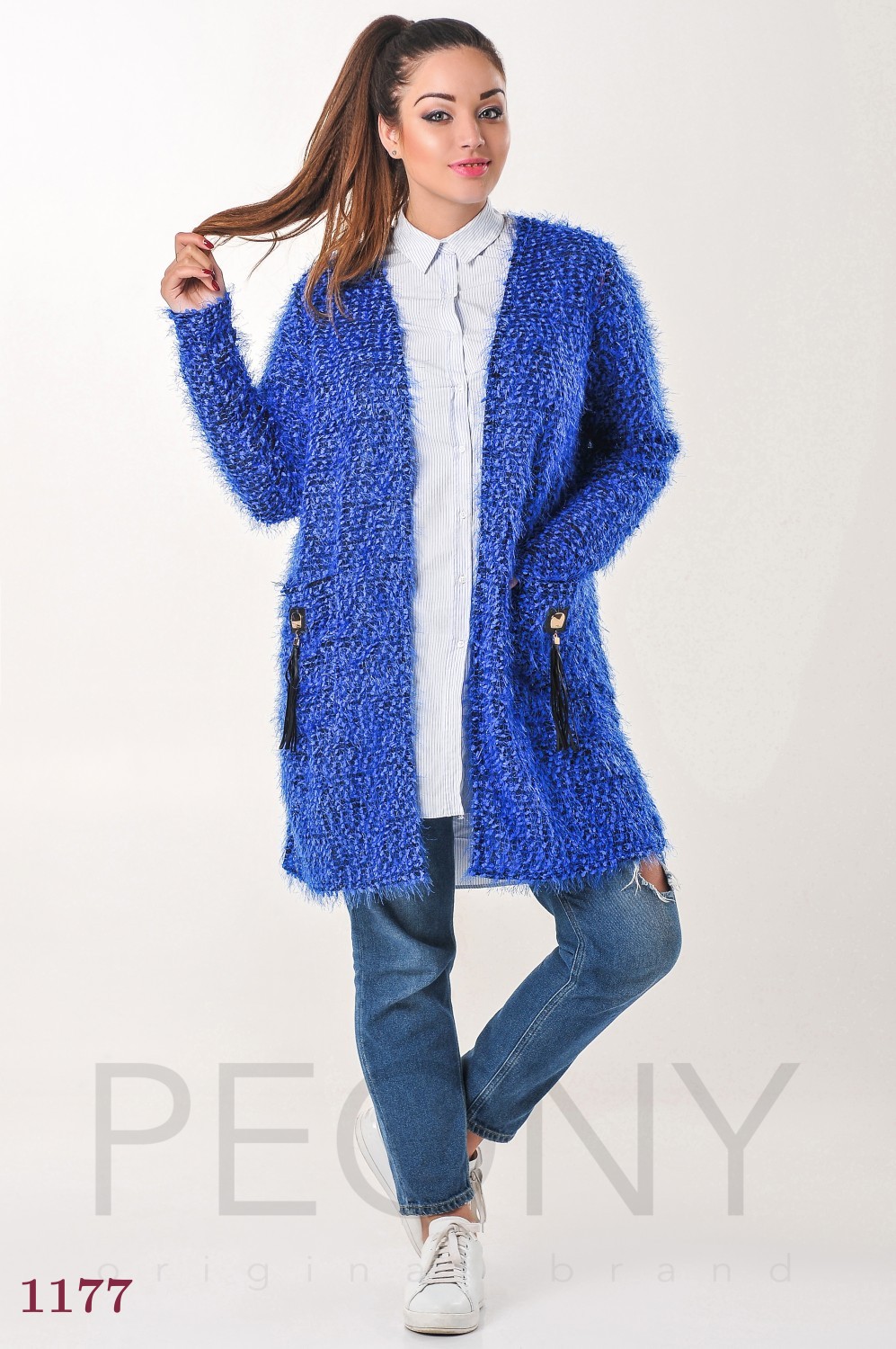 

Кардиган PEONY Дубаи 48 электрик