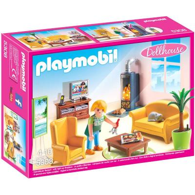 

Конструктор Гостиная с камином PLAYMOBIL (4008789053084) (10-496983)