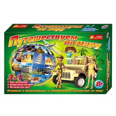 

Настольная игра RANOK Путешествуем по миру (12120010Р) (10-414244)