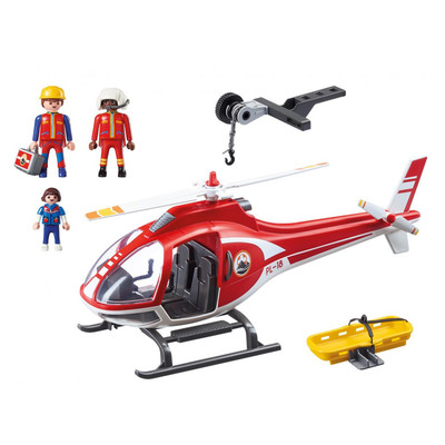 

Конструктор Playmobil Горноспасательный вертолёт (9127) (10-539197)