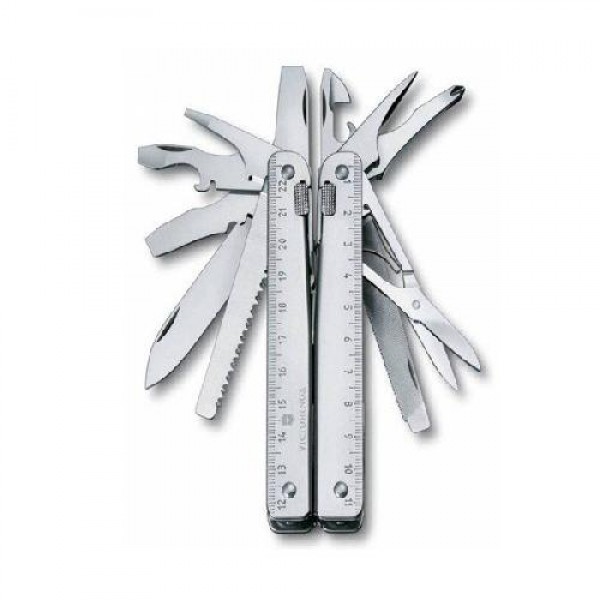 

Уникальный многофункциональный складной мультитул Victorinox Swisstool 3.0327.L1 + чехол AE-1632