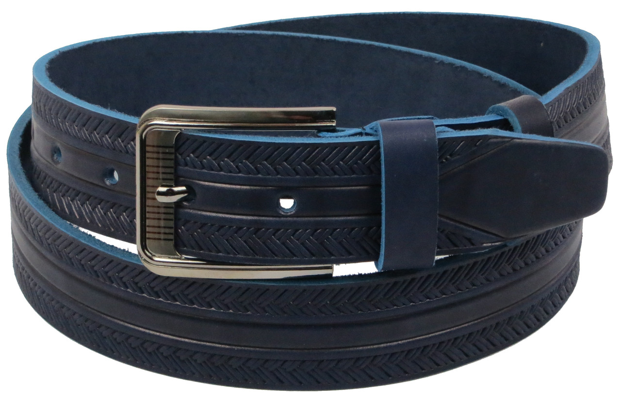 

Мужской кожаный ремень под джинсы Skipper supersumka (TР0121124-38)