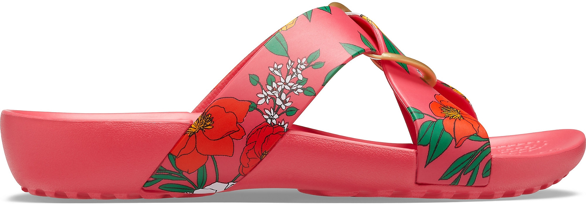 

Шлепанцы Crocs Jibbitz Serena Prntd 206434-99S-W7 37-38 23.8 см Floral/Poppy