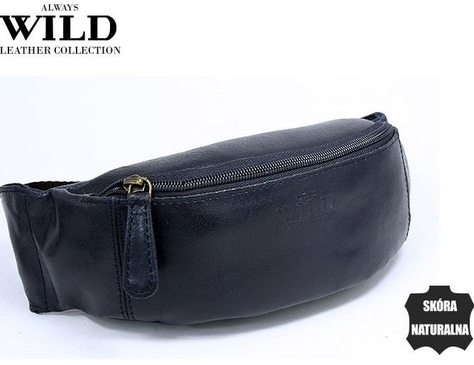 

Кожаная сумка на пояс Always Wild supersumka (TР012WB01SP navy)