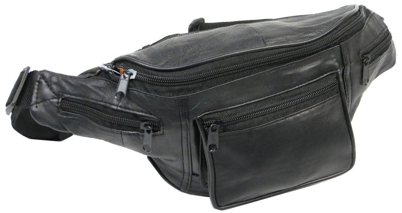 

Поясная сумка, бананка кожаная Cavaldi supersumka (TР012SS110 black)