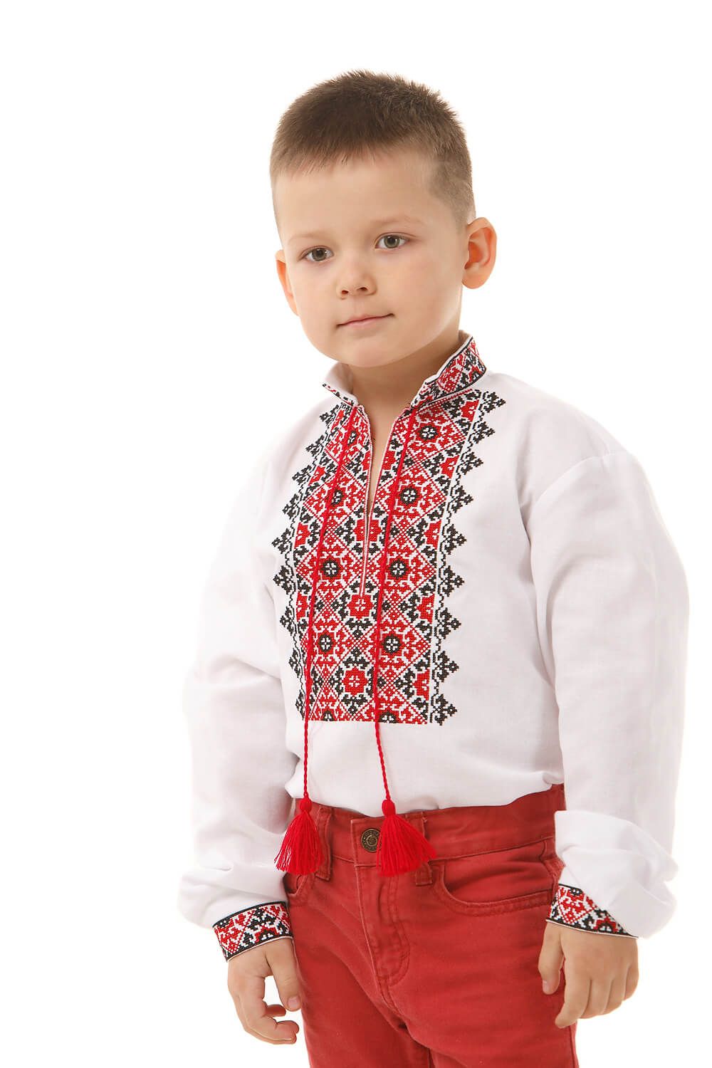 

Вишита сорочка для хлопчика 110 UKR-0104 UkrGlamour