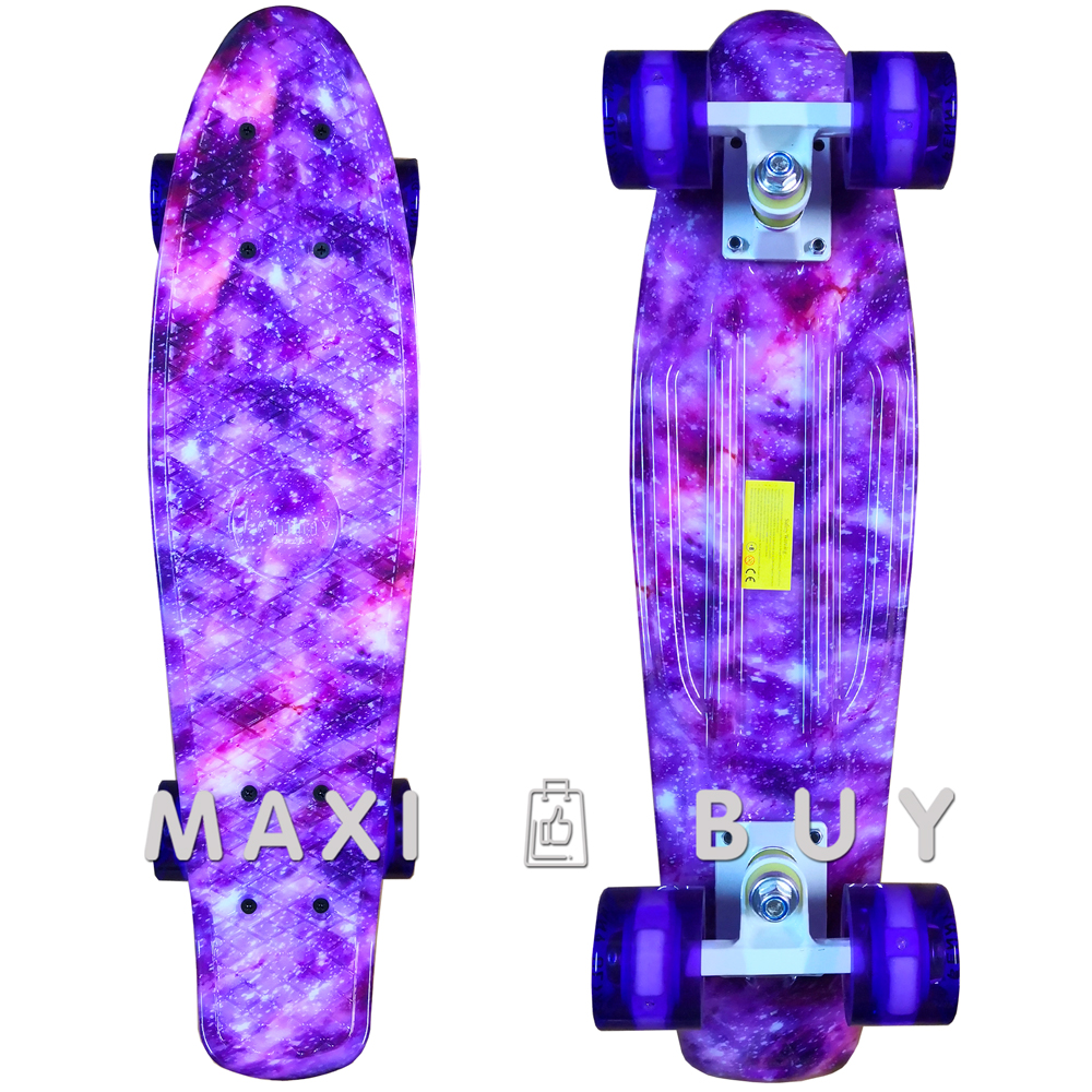 

Скейт пенни борд SkateX Penny Trend Space 22"